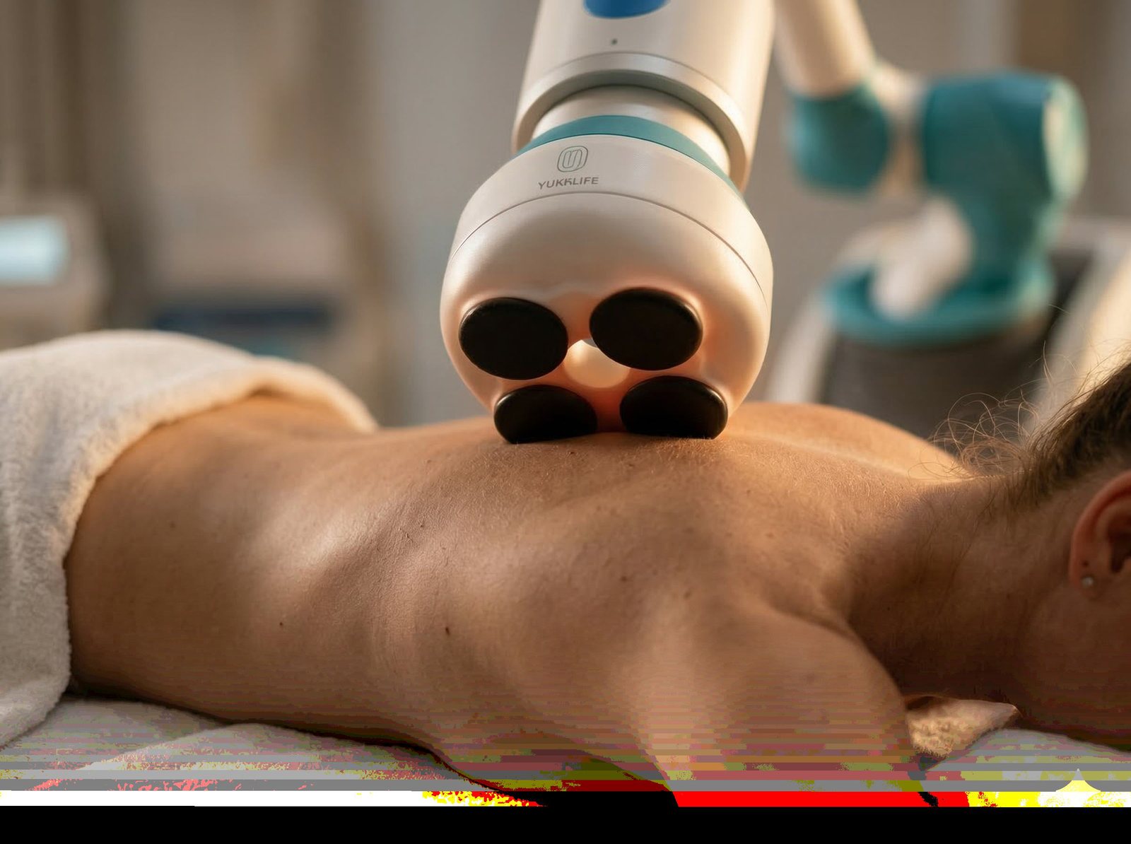 Helix Touch in a sports recovery suite